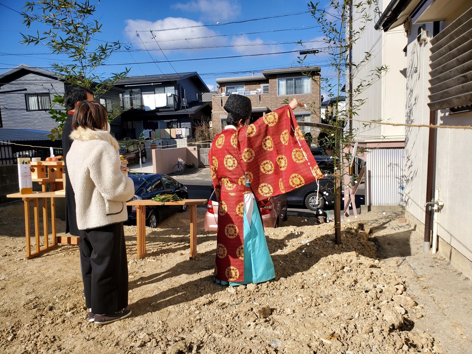 地鎮祭行いました