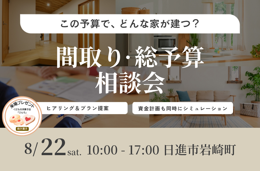 間取りと総予算を知るシュミレーション 写真