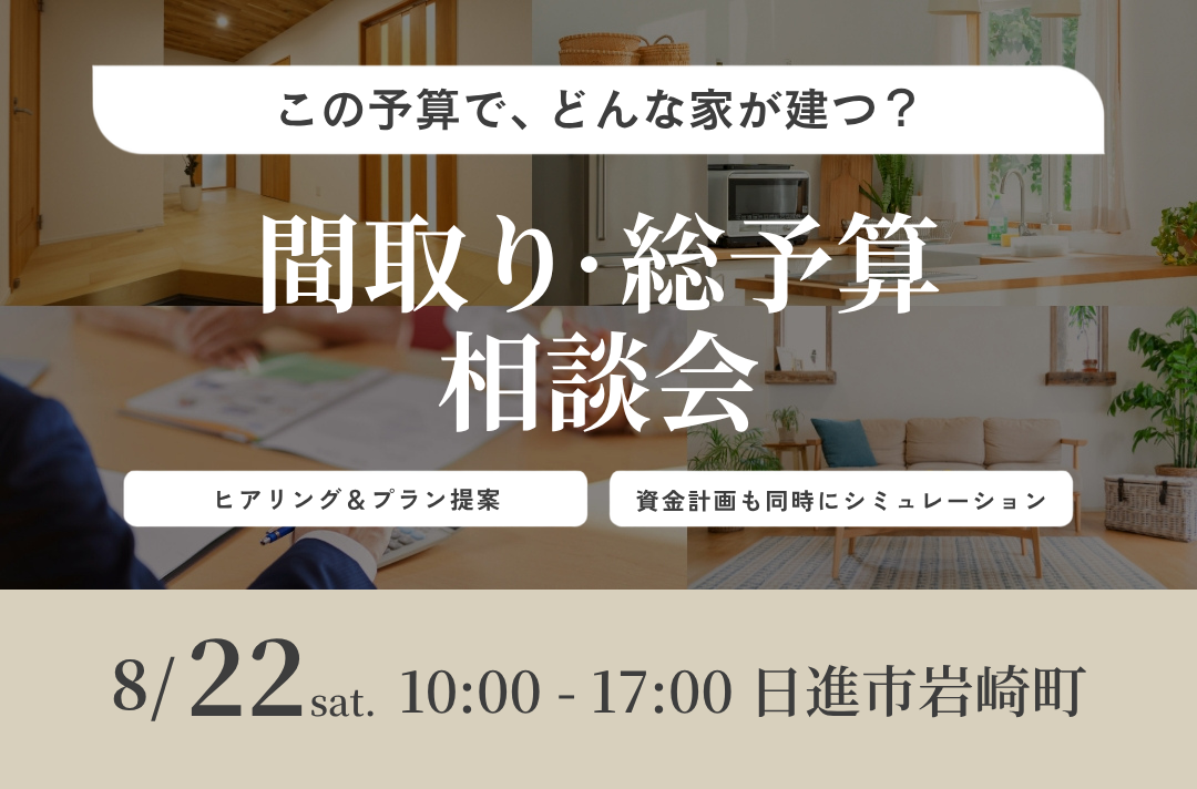 間取りと総予算を知るシュミレーション 写真